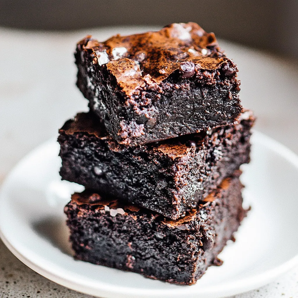 Gluten-Free Fudgy Black Bean Brownies: No Bean Taste, Pure Chocolate Bliss